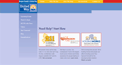 Desktop Screenshot of bergenunitedway.org
